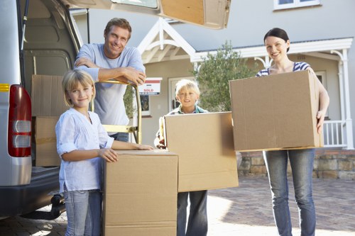 Redhill movers transporting furniture